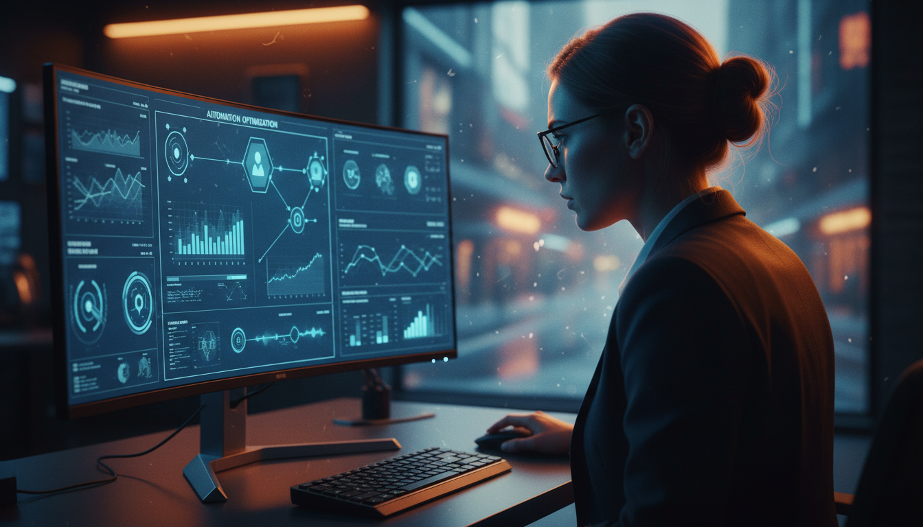 Representação visual mostrando como pequenas empresas podem se beneficiar da IA