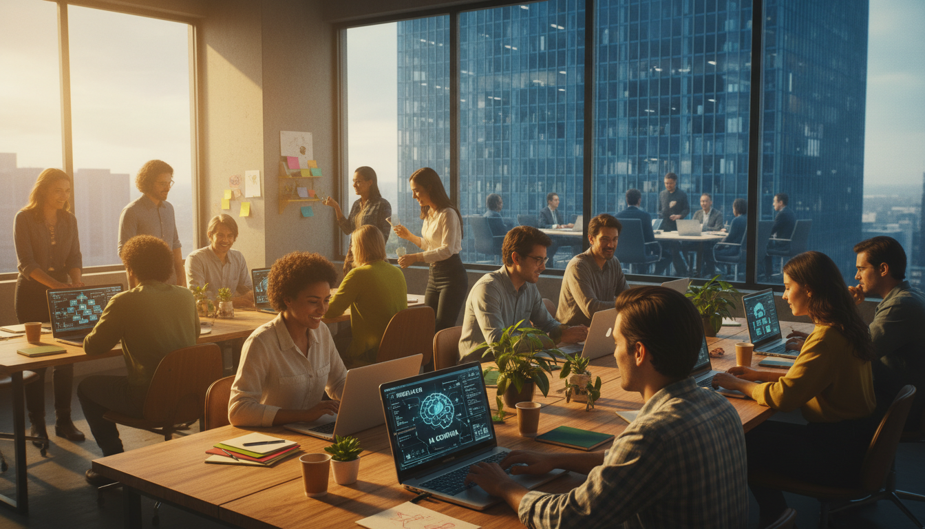 Adoção de IA no Brasil e desafios de implementação