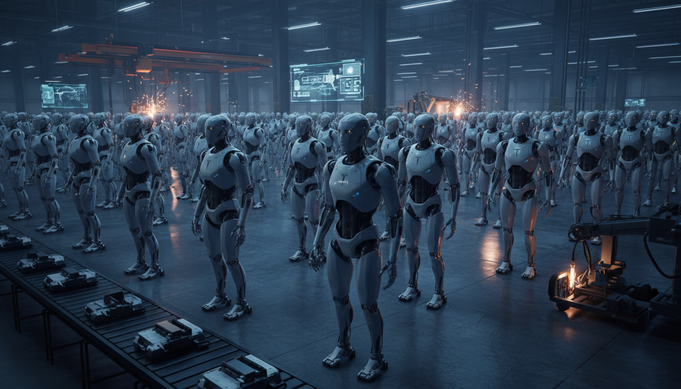 Tecnologia do robô Tesla Optimus